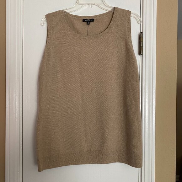 NEW lafayette 148 sleeveless shell top - Picture 1 of 4